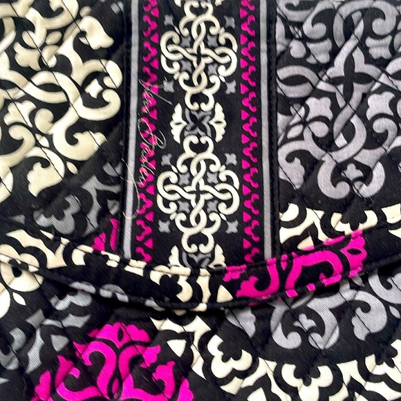 Vera Bradley Cranberry Magenta Envelope Style Bag - Picture 6 of 11